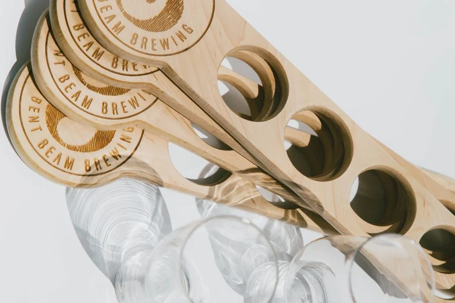 Branded glassware