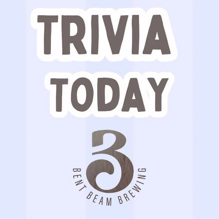 Come on out to Bent Beam Brewing for Sunday Trivia! 3:00 pm start!