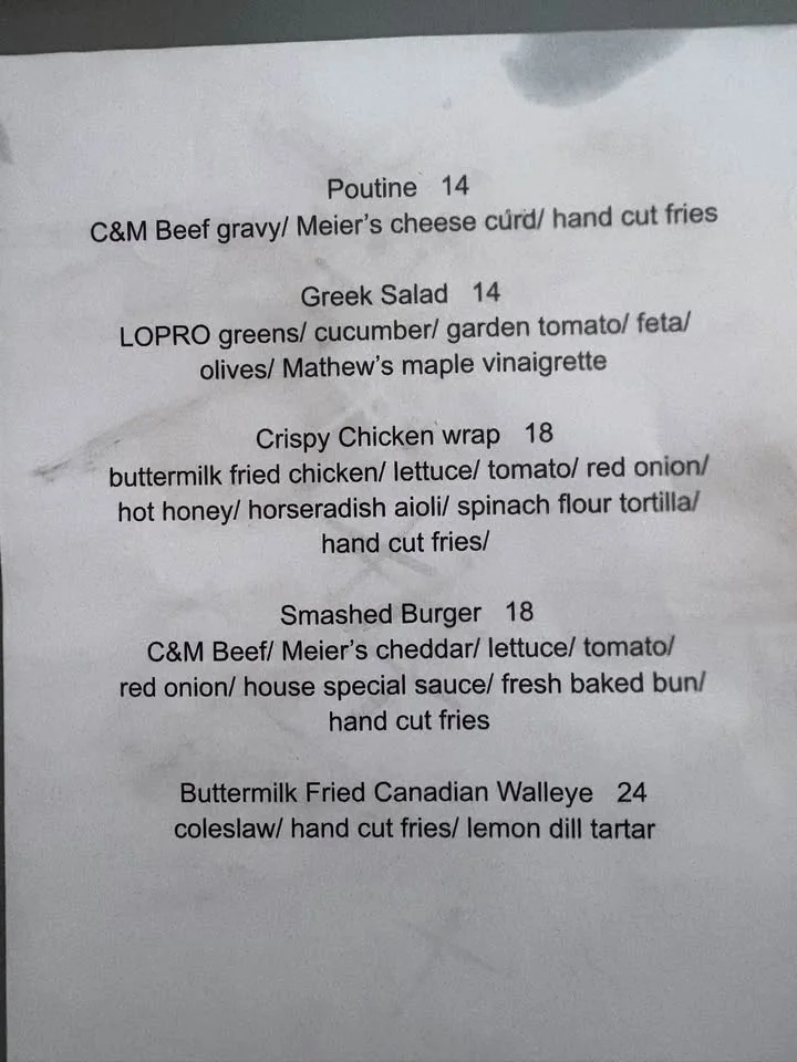 The Blue Line Food Truck has a good looking menu tonight!